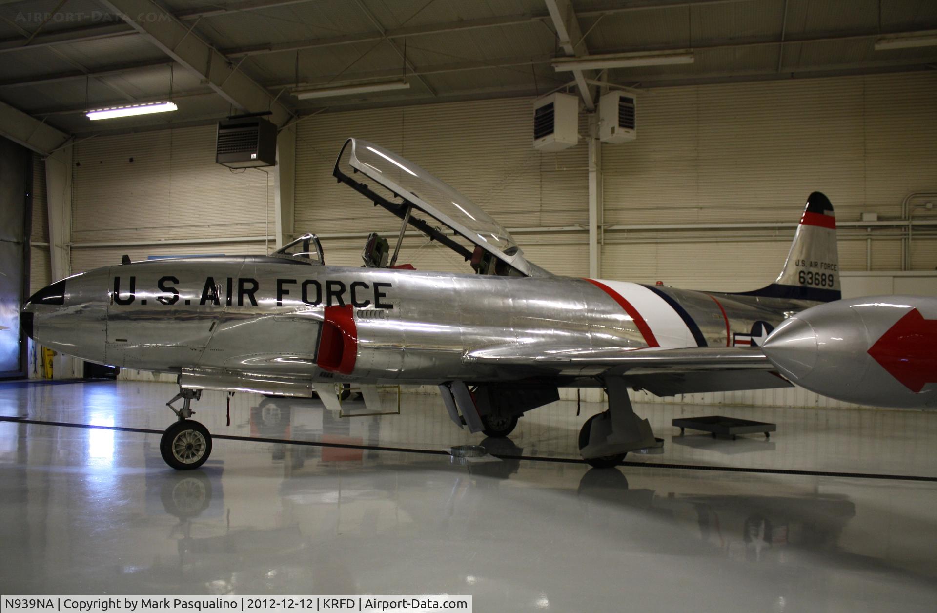 N939NA, 1956 Lockheed T-33A Shooting Star C/N 56-3689, Lockheed T-33A