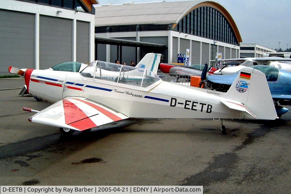 D-EETB, 2004 Podesva Trener Baby Akro C/N 01, Flaming Air Z.126UL Trener Baby Akro [01] Friedrichshafen~D 21/04/2005.