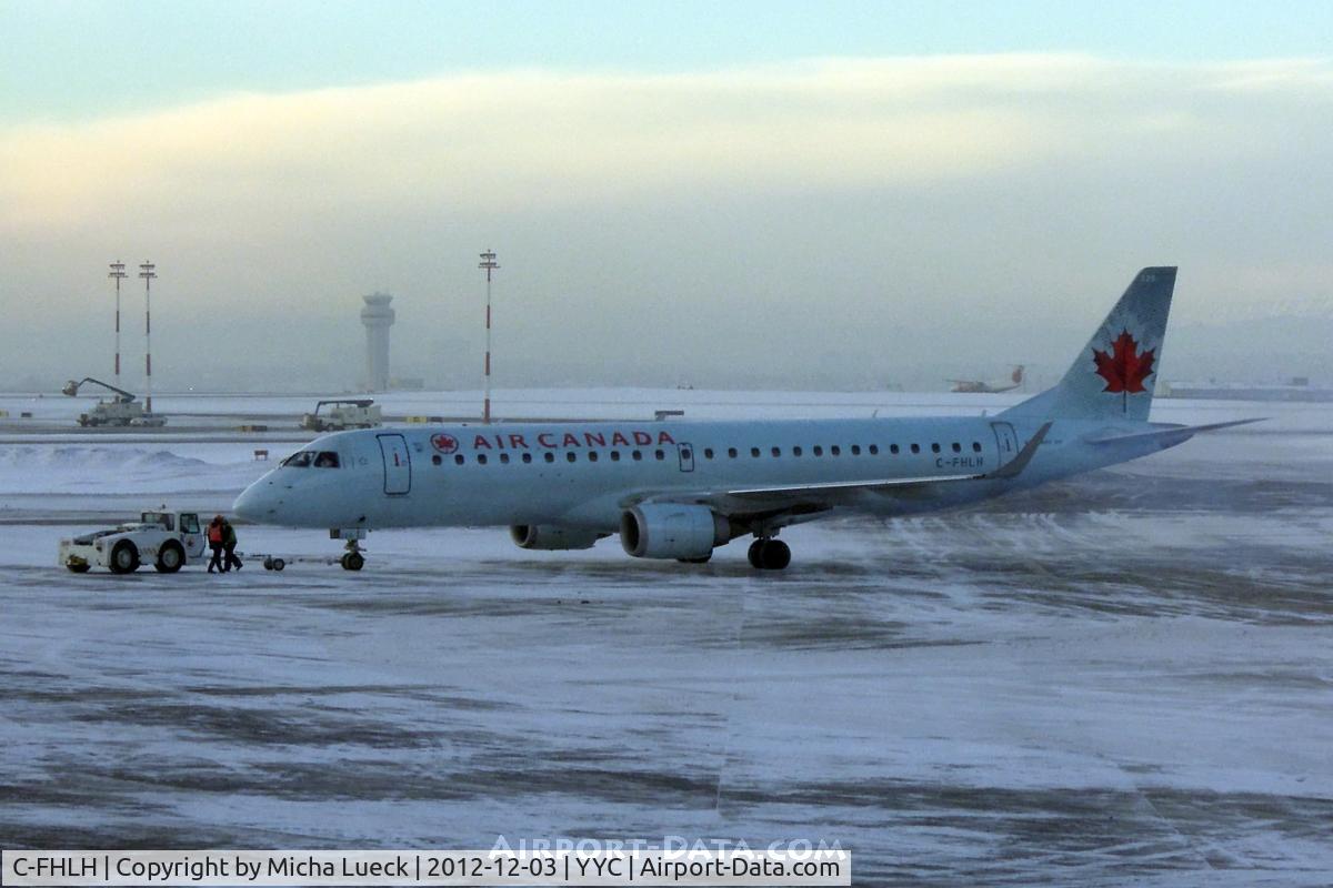 C-FHLH, 2007 Embraer 190AR (ERJ-190-100IGW) C/N 19000068, At Calgary