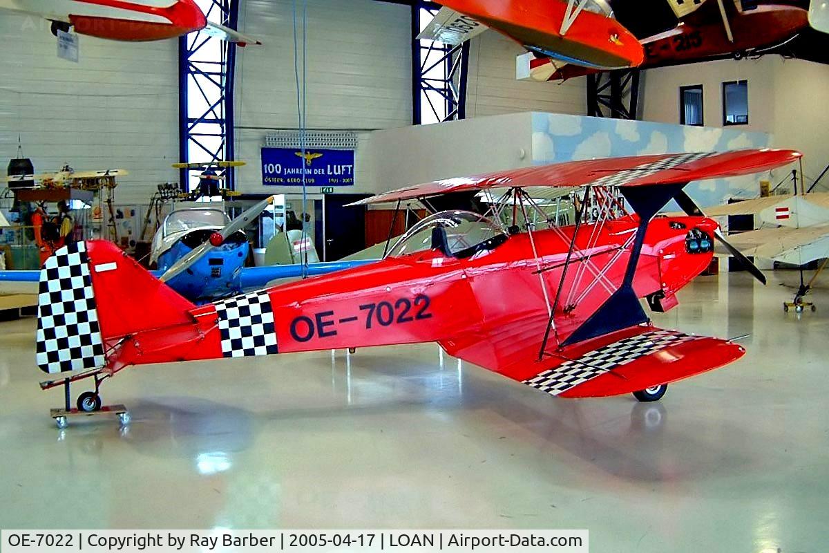 OE-7022, WDFL Dallach Sunwheel R C/N 011, WD Flugzeugbau Sunwheel R [011]  Weiner Neustadt-Ost~OE 17/04/2005