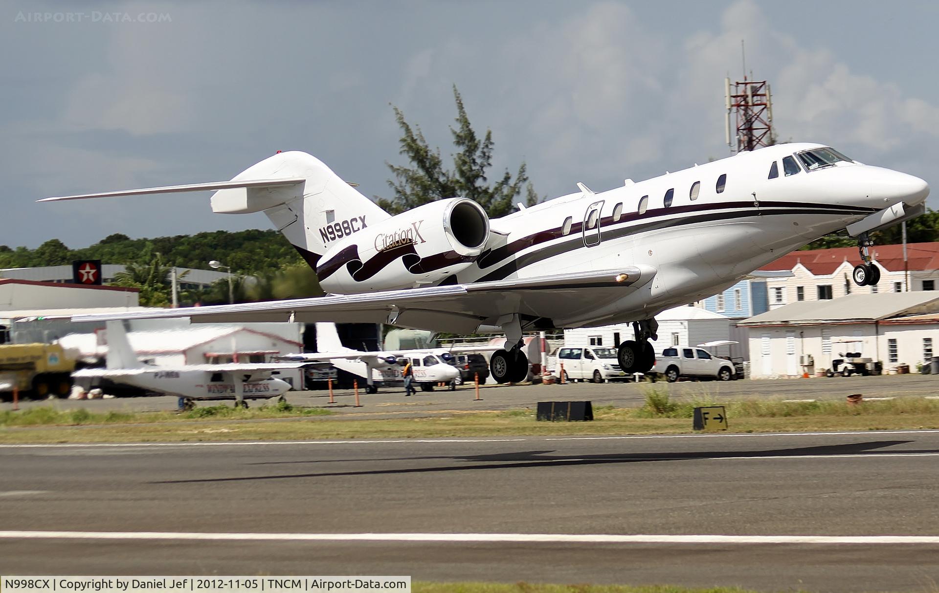 N998CX, 1999 Cessna 750 Citation X C/N 750-0098, N998CX