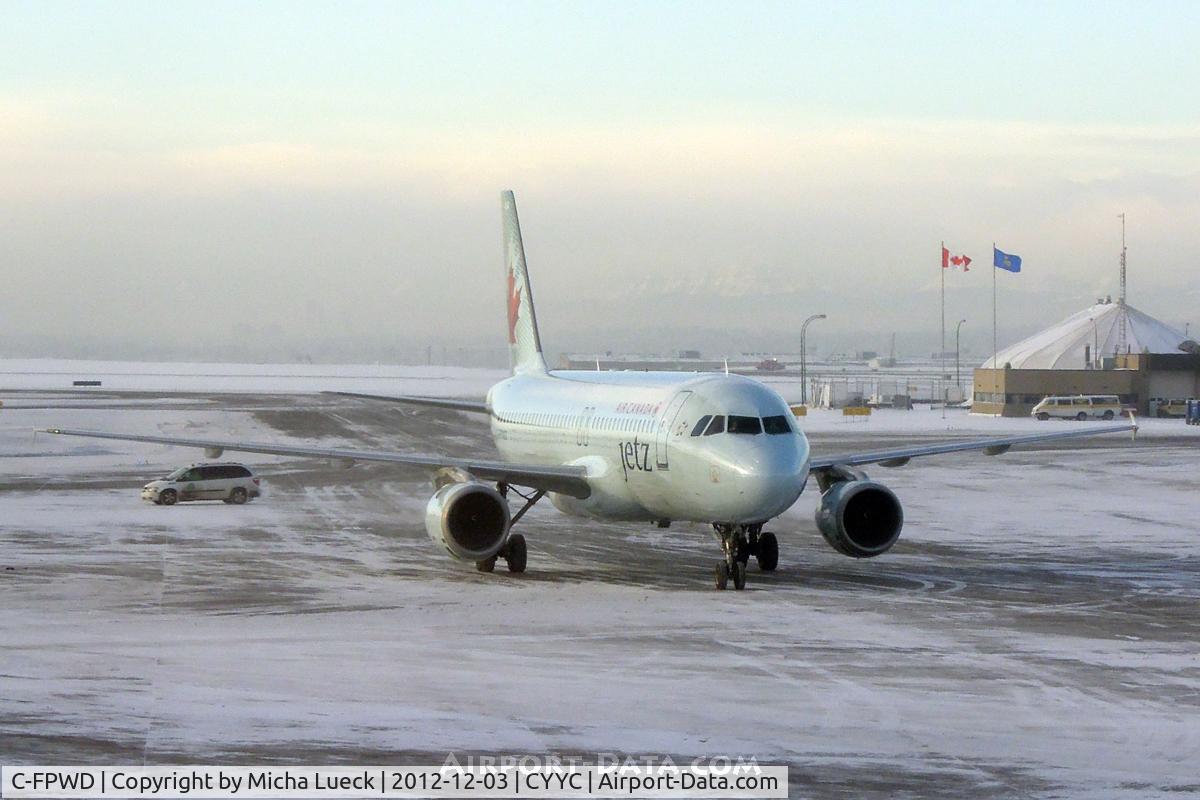 C-FPWD, 1991 Airbus A320-211 C/N 231, At Calgary