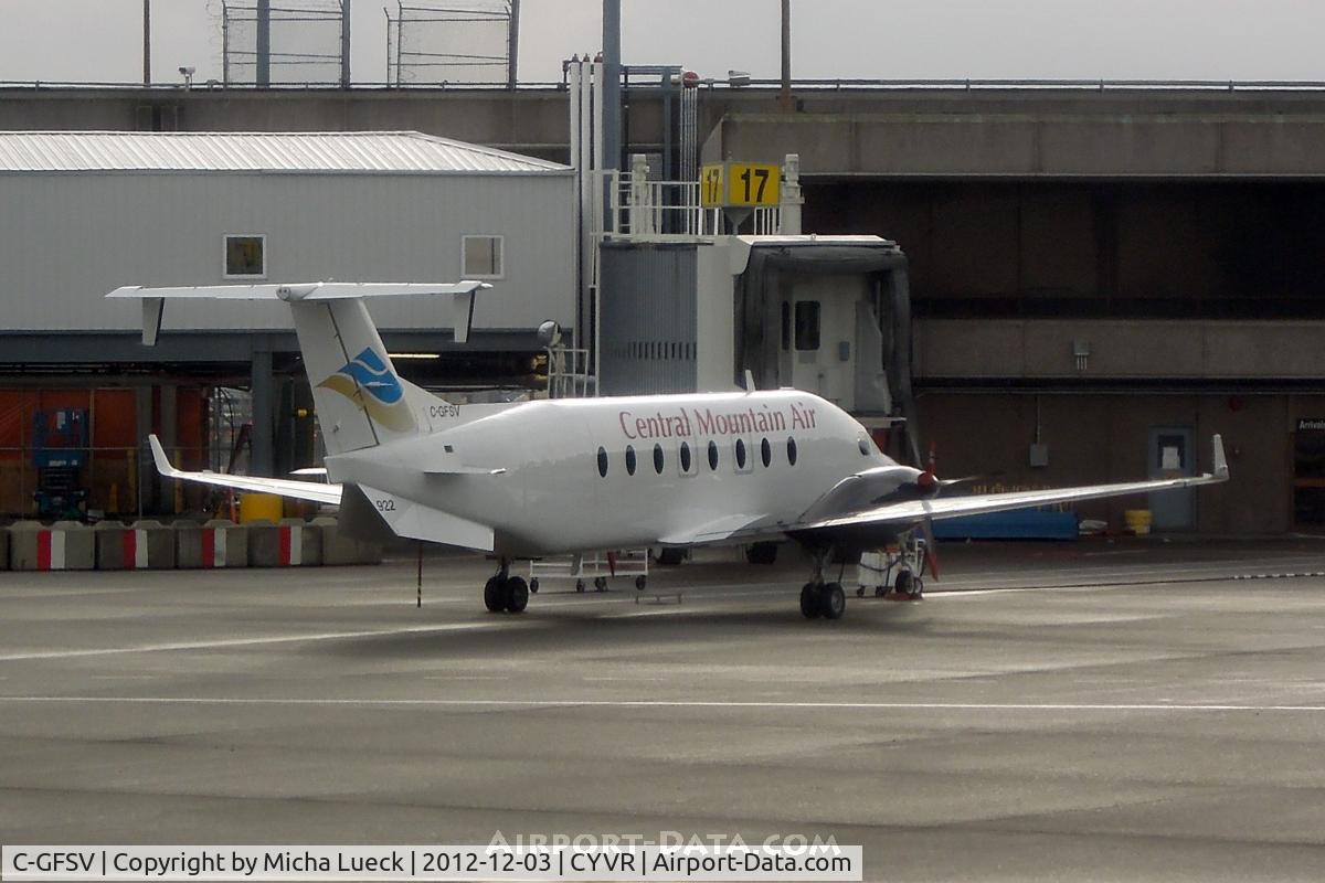 C-GFSV, 1998 Beech 1900D C/N UE-346, At Vancouver
