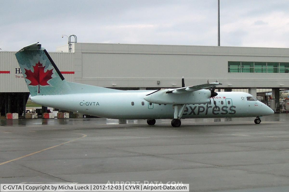 C-GVTA, 1989 De Havilland Canada DHC-8-301 Dash 8 C/N 190, At Vancouver
