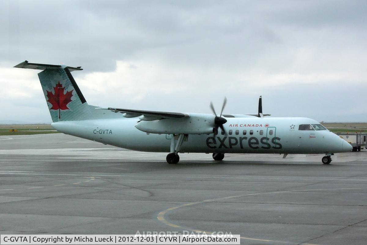 C-GVTA, 1989 De Havilland Canada DHC-8-301 Dash 8 C/N 190, At Vancouver