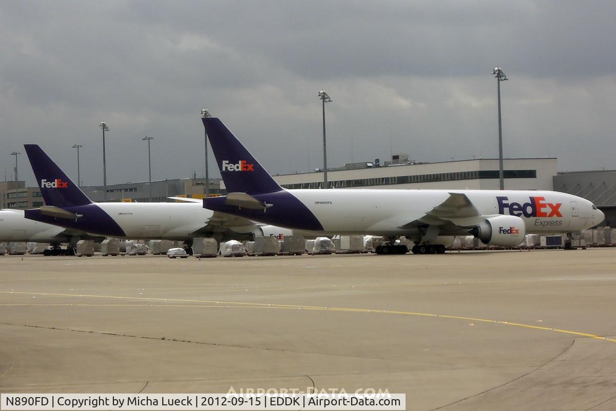 N890FD, 2012 Boeing 777-FS2 C/N 41439, At Cologne