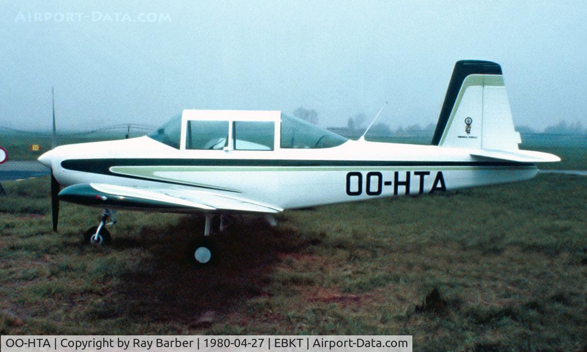OO-HTA, 1980 Varga 2150A Kachina C/N VAC-152-80, Varga 2150A Kachina [VAC-152-80]  Wevelgem~OO 27/04/1980. Image taken from a slide.