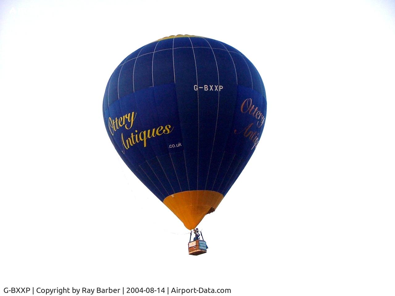 G-BXXP, 1998 Sky Balloons Ltd SKY 77-24 C/N 124, Sky Balloons 77-24 [124] Ashton Court-Bristol~G 14/08/2004