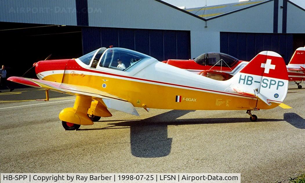HB-SPP, SIPA 903 C/N 48, SIPA S.903 [48] Nancy-Essey~F 25/07/1998