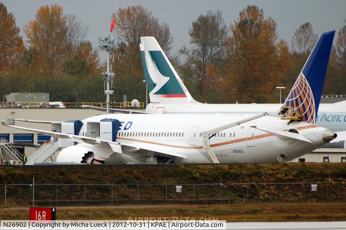 N26902, 2012 Boeing 787-8 Dreamliner C/N 34822, At Everett