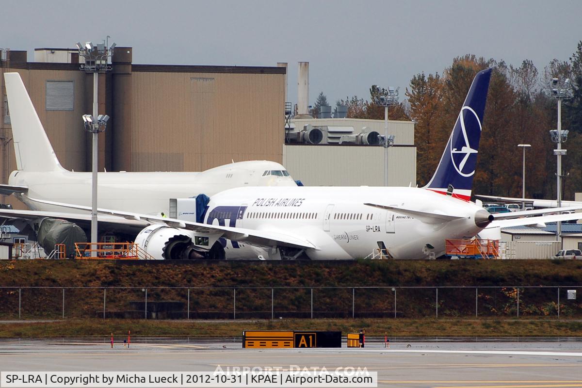 SP-LRA, 2012 Boeing 787-8 Dreamliner C/N 35938, At Everett