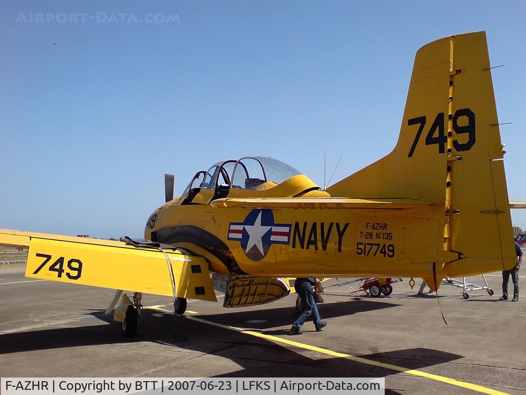 F-AZHR, North American T-28A Fennec C/N 174-602, Airshow 2007