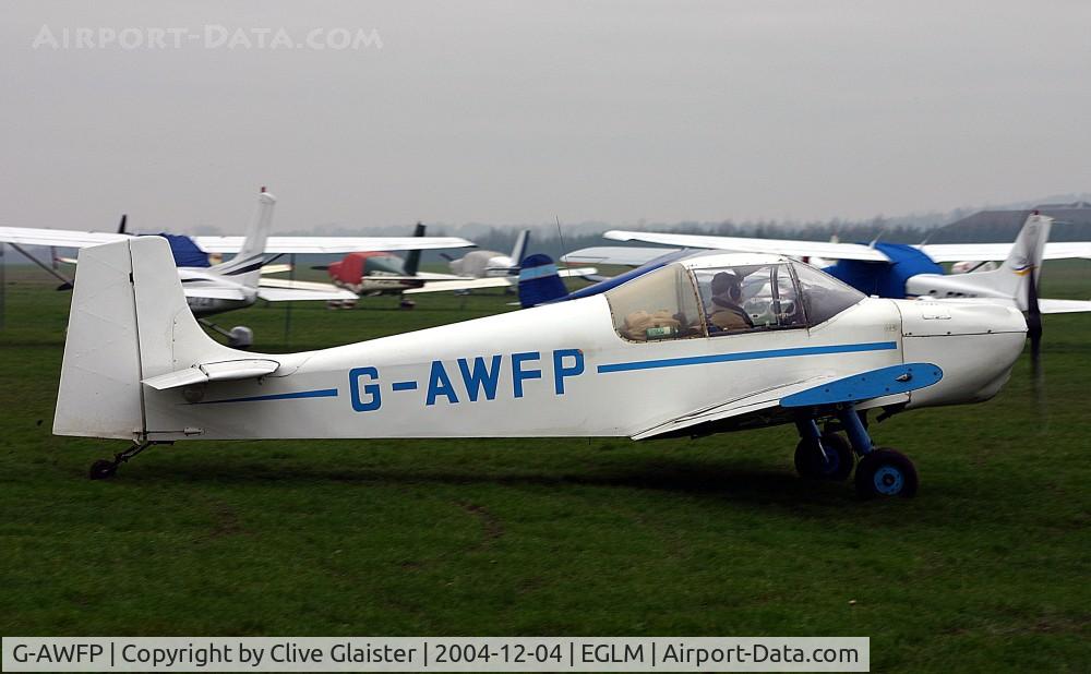G-AWFP, 1968 Rollason Druine D-62B Condor C/N RAE/631, Originally owned to, Rollason Aircraft & Engines Ltd in March 1968 and currently with and a trustee of, Blackbushe Flying Club since March 1999