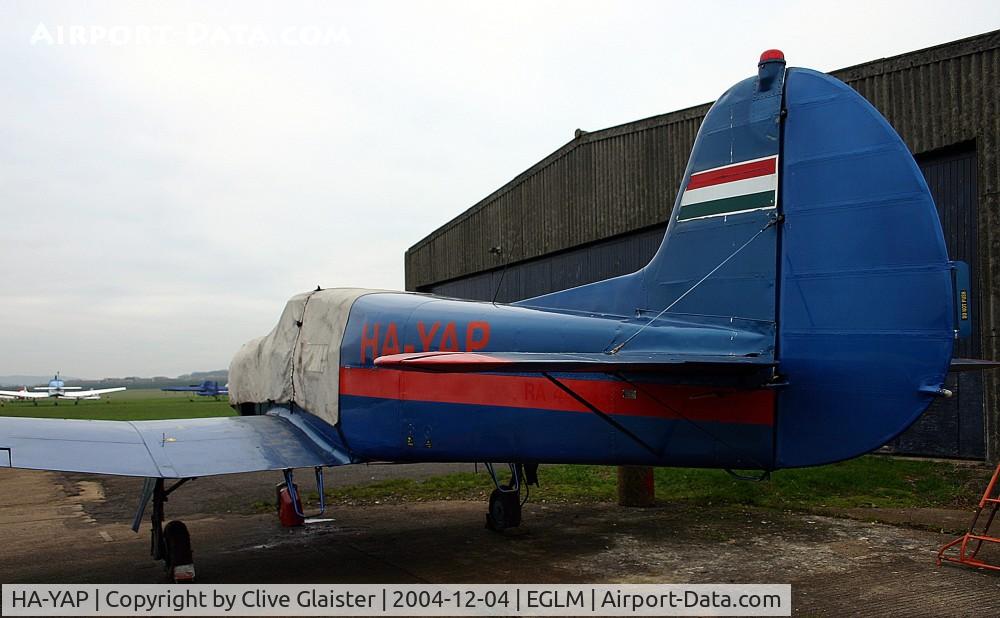 HA-YAP, 1979 Yakovlev Yak-18T C/N 22202034023, Ex: HA-YAP > G-YAKG Originally and currently in private hands in August 2012.