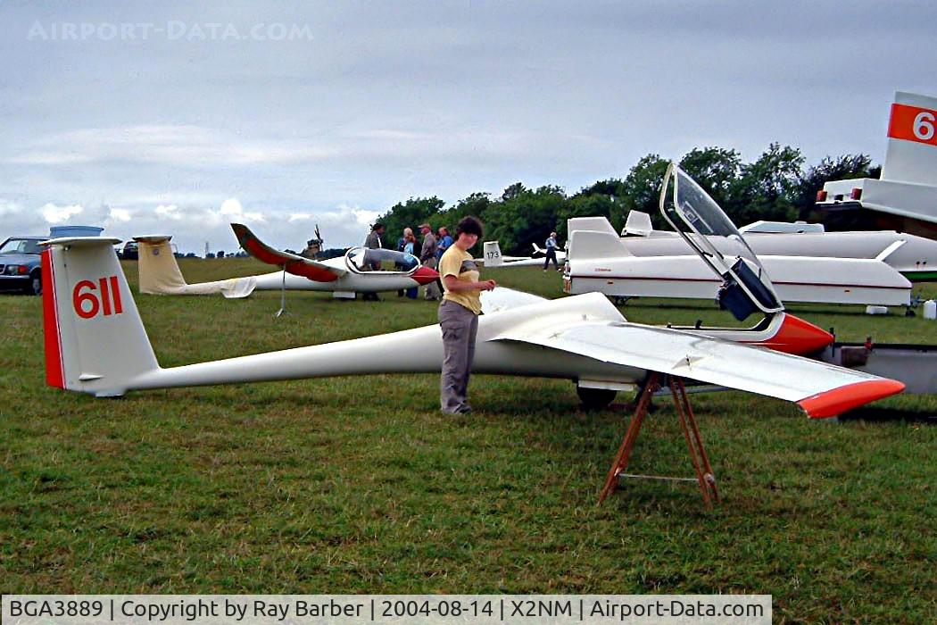 BGA3889, Schleicher ASW-20L C/N 20410, Schleicher ASW-20L [20410] Nympsfield-Glos~G 14/08/2004