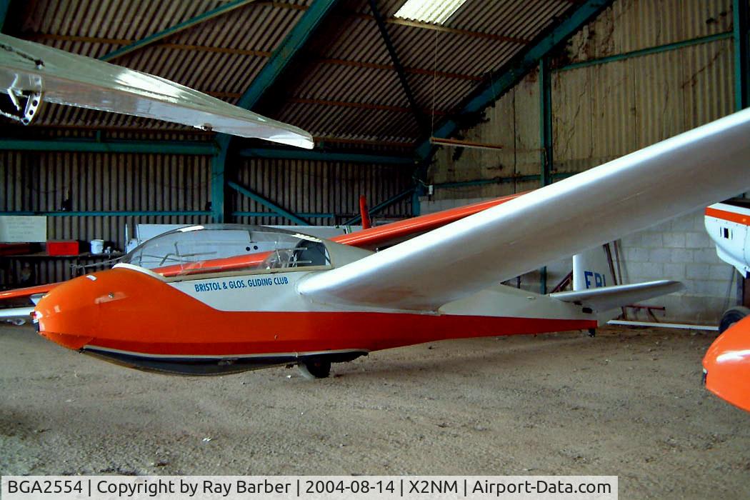 BGA2554, Schleicher ASK-13 C/N 13610, Schleicher ASK-13 [13610] Nympsfield~G 14/08/2004