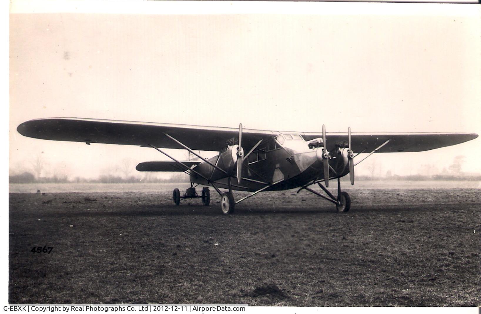 G-EBXK, 1929 Westland Wessex IV C/N WA1771, WESSEX IV