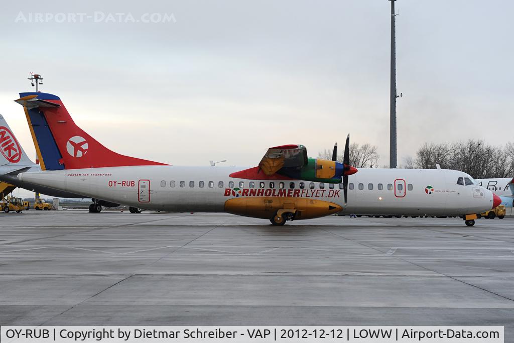 OY-RUB, 1992 ATR 72-202 C/N 301, Danish Air Transport ATR72