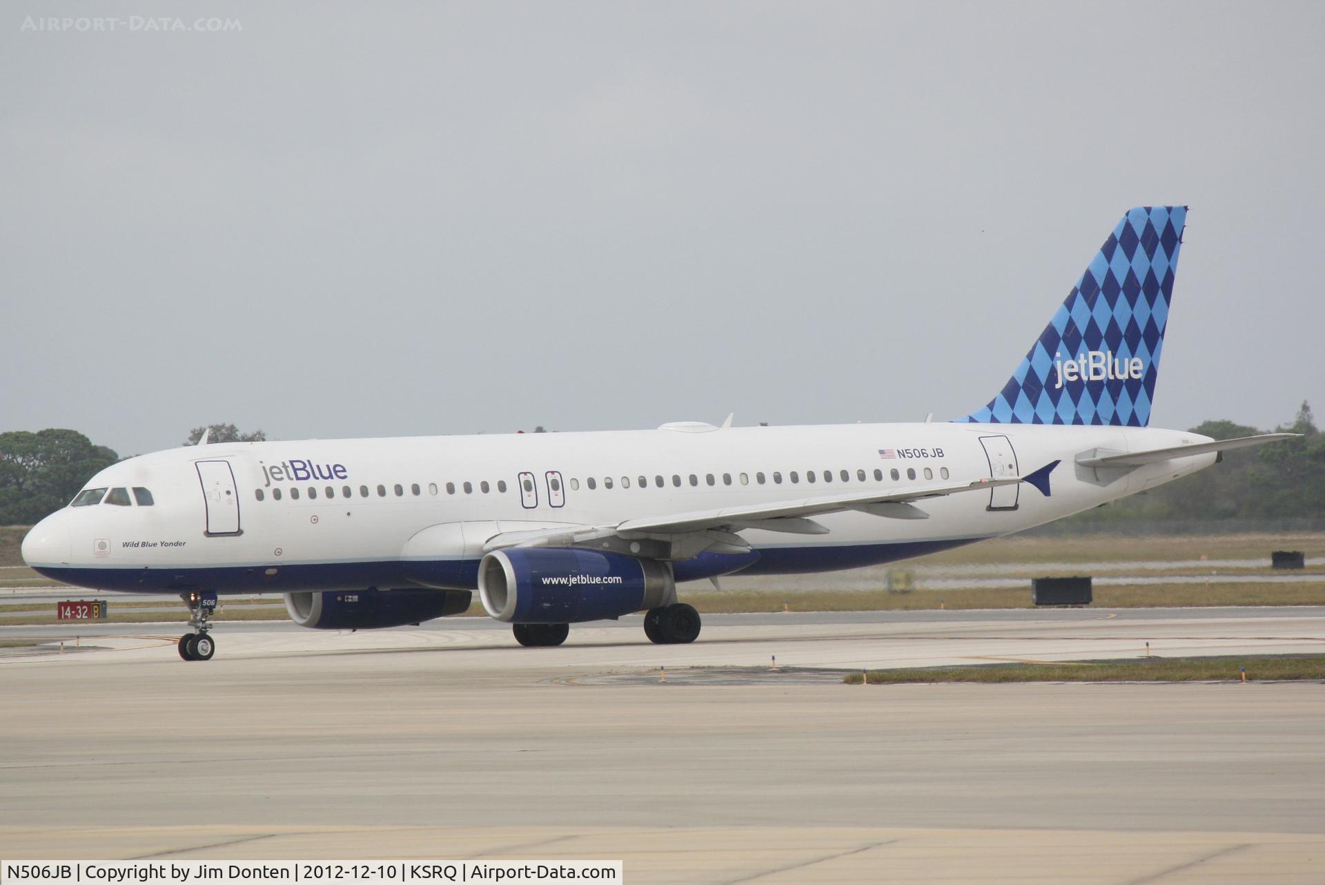 N506JB, 2000 Airbus A320-232 C/N 1235, JetBlue Flight 1187 