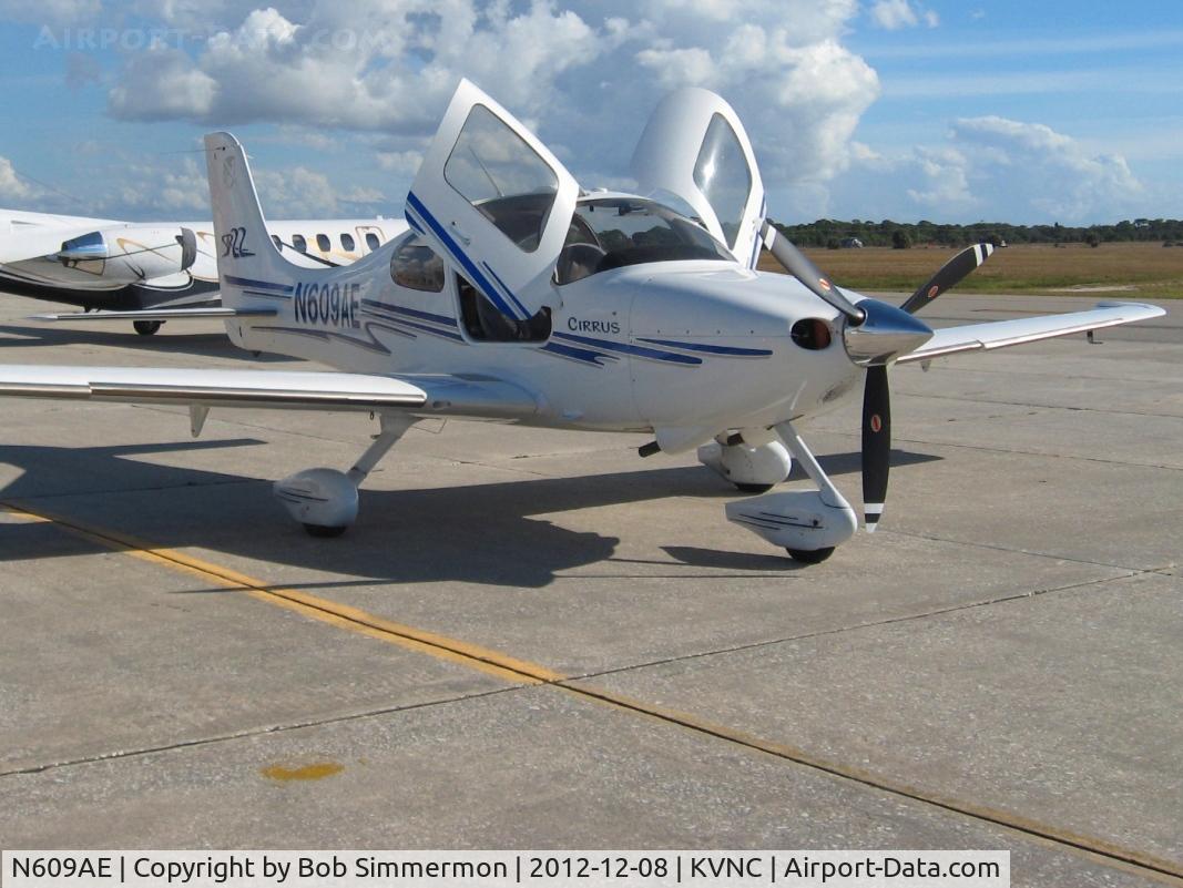 N609AE, 2003 Cirrus SR22 C/N 0609, On the ramp at Venice, FL