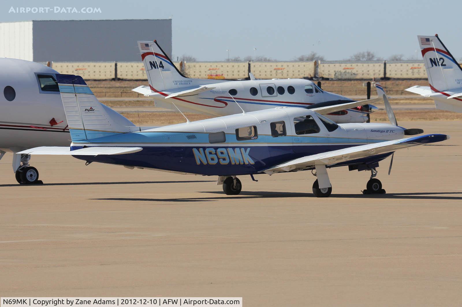 N69MK, 1998 Piper PA-32R-301T Turbo Saratoga C/N 3257063, At Alliance Airport - Fort Worth, TX