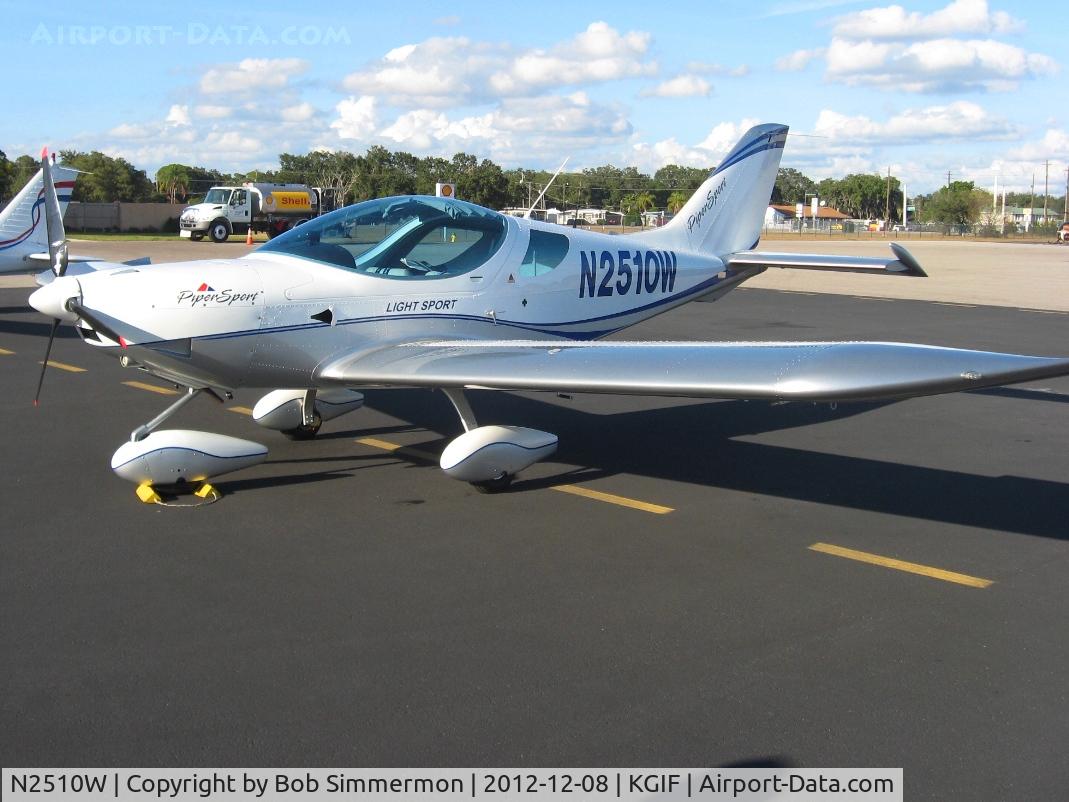 N2510W, 2010 SportCruiser (PiperSport) Piper Sport C/N P1001076, On the ramp in Winter Haven, FL