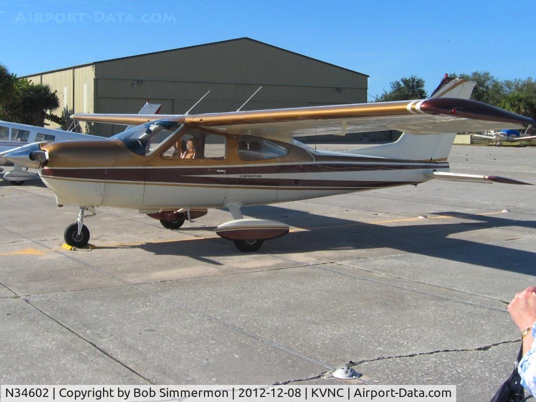 N34602, 1973 Cessna 177B Cardinal C/N 17701894, On the ramp in Venice, FL