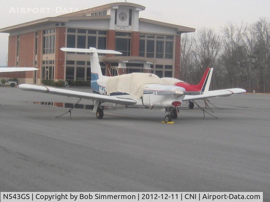 N543GS, 1978 Piper PA-32RT-300T Turbo Lance II C/N 32R-7887124, On the ramp at Canton, GA