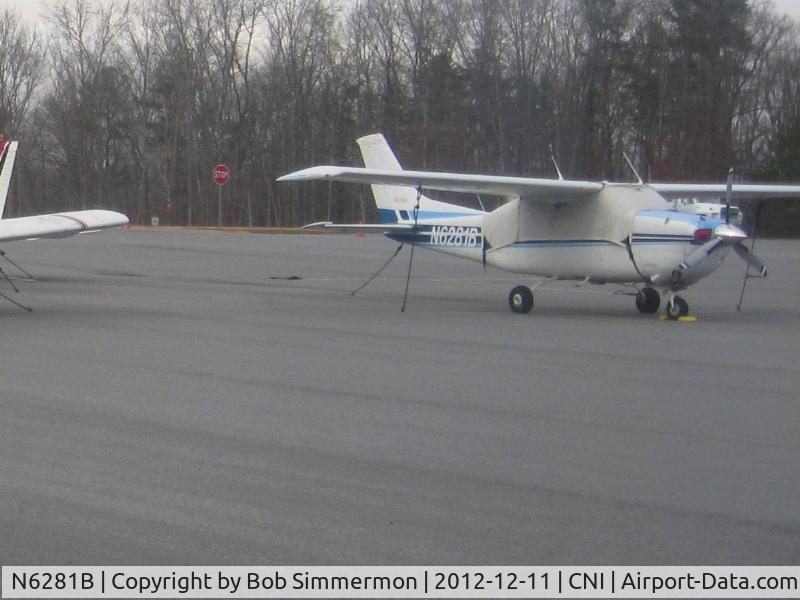 N6281B, 1978 Cessna T210M Turbo Centurion C/N 21062734, On the ramp at Canton, GA