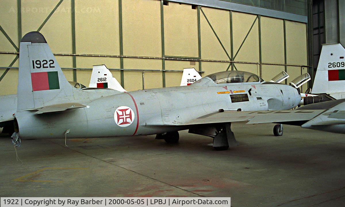 1922, 1956 Lockheed T-33A Shooting Star C/N 580-9974, Lockheed T-33A Shooting Star [580-9974] Beja~CS 05/05/2000