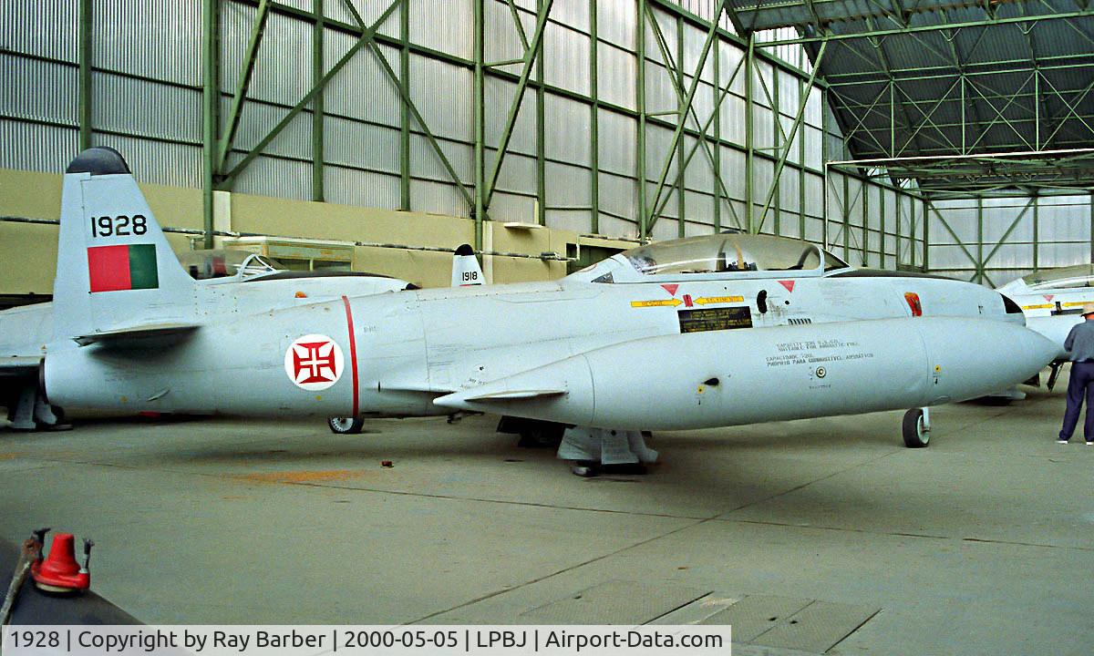 1928, 1951 Lockheed T-33A Shooting Star C/N 580-7573, Lockheed T-33A Shooting Star [580-7573] Beja~CS 05/05/2000