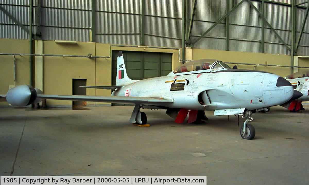 1905, 1951 Lockheed T-33A Shooting Star C/N 580-7476, Lockheed T-33A Shooting Star [580-7476] Beja~CS 05/05/2000