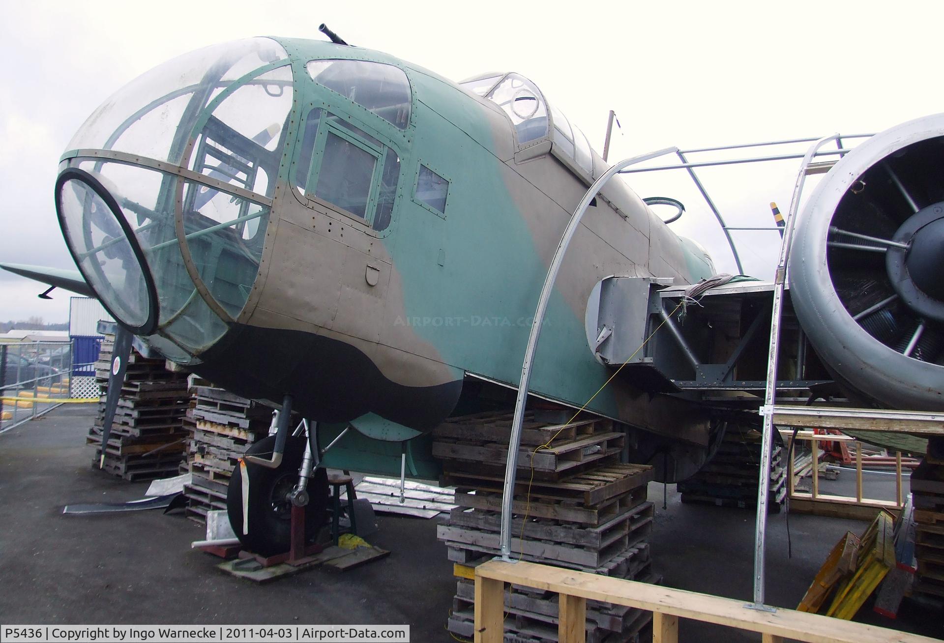 P5436, Handley Page Hampden Mk.1 C/N P5436, Handley Page Hampden Mk1 at the Canadian Museum of Flight, Langley BC