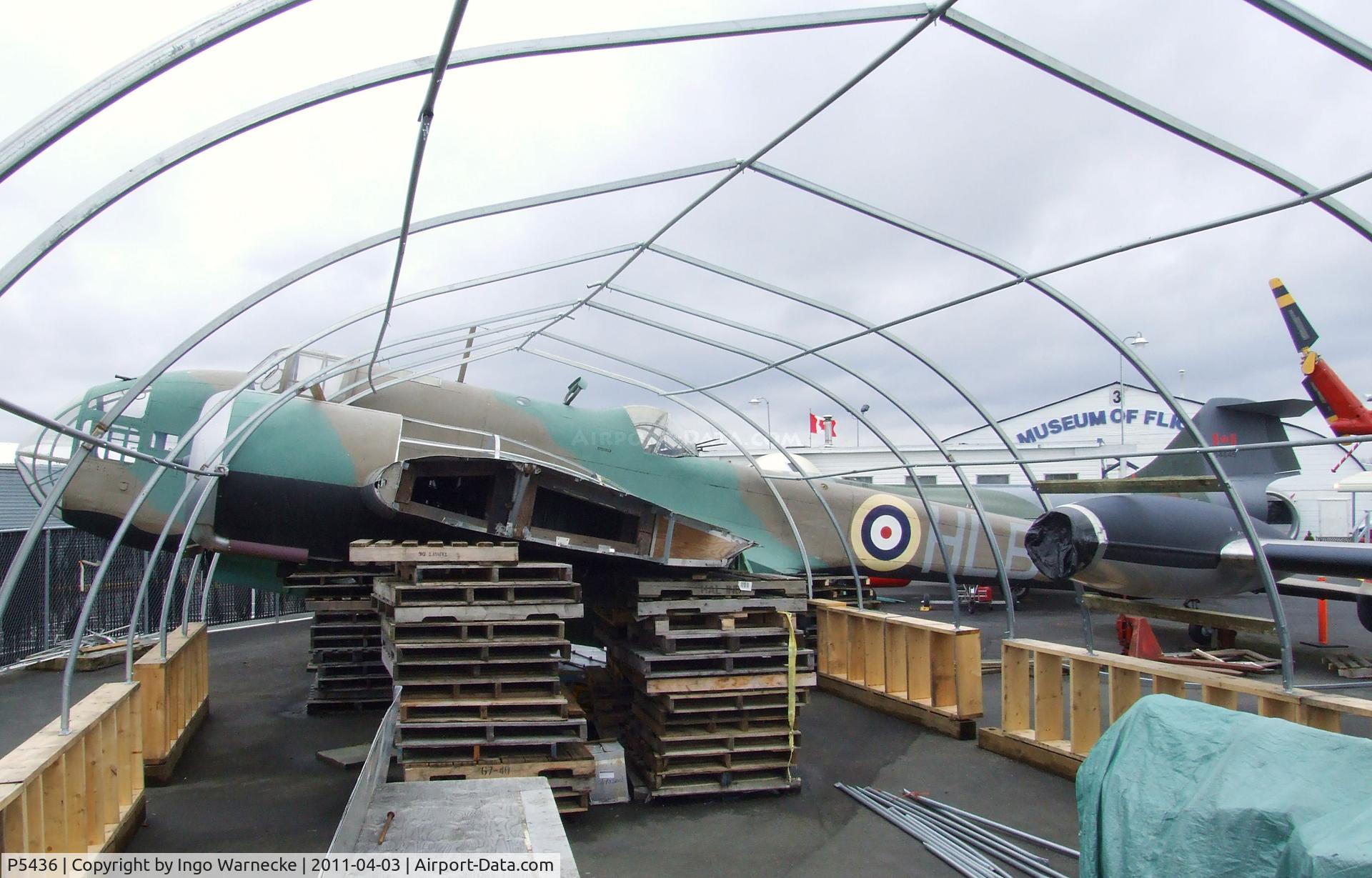 P5436, Handley Page Hampden Mk.1 C/N P5436, Handley Page Hampden Mk1 at the Canadian Museum of Flight, Langley BC