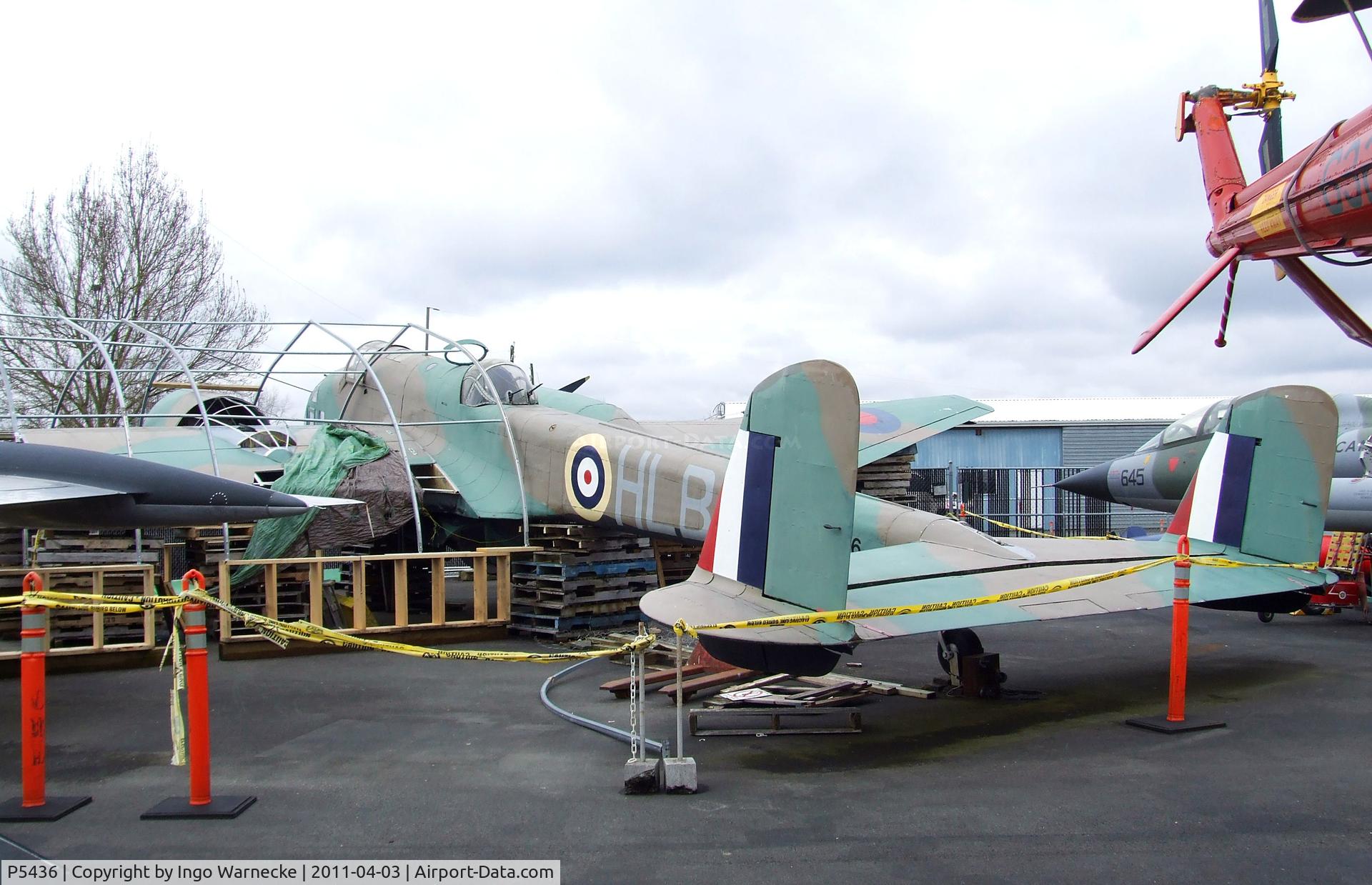 P5436, Handley Page Hampden Mk.1 C/N P5436, Handley Page Hampden Mk1 at the Canadian Museum of Flight, Langley BC