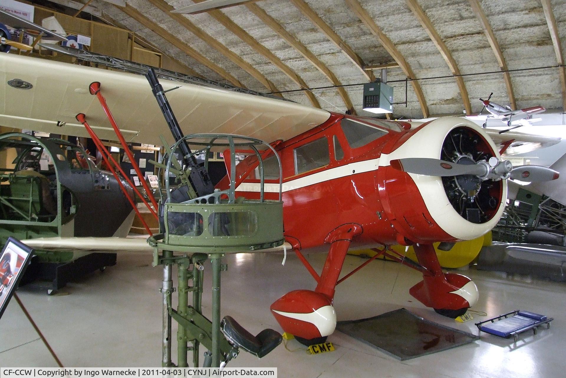 CF-CCW, 1937 Waco AQC-6 C/N 4646, Waco AQC-6 at the Canadian Museum of Flight, Langley BC