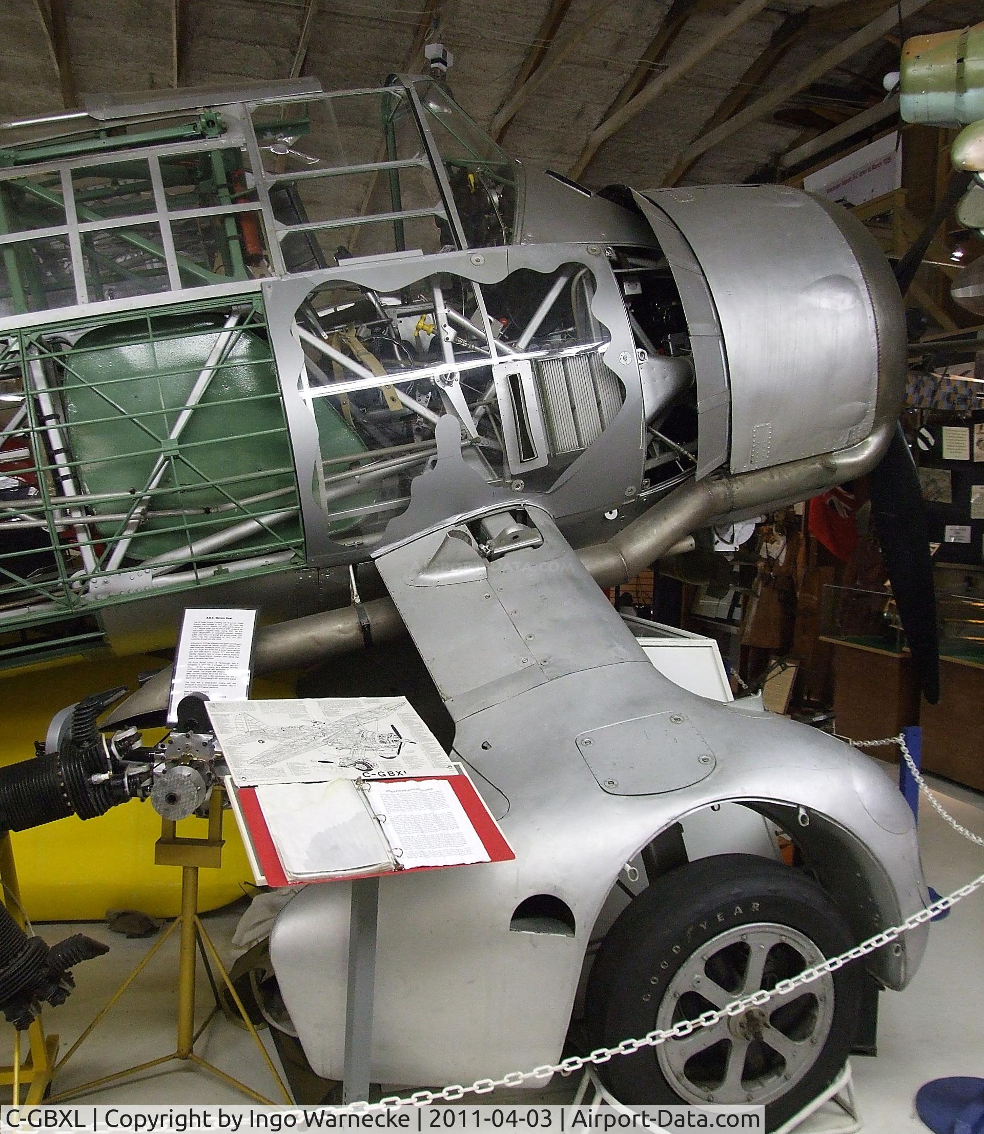C-GBXL, 1941 Westland Lysander III C/N 1194, Westland Lysander III (without fuselage skin and stbd wing) at the Canadian Museum of Flight, Langley BC