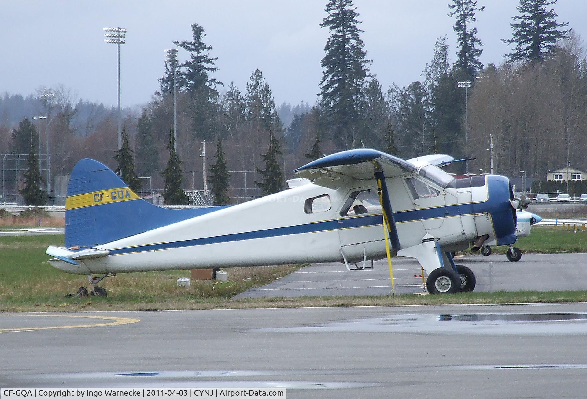 CF-GQA, 1950 De Havilland Canada DHC-2 Beaver Mk.1 C/N 72, De Havilland Canada DHC-2 Beaver Mk. I at Langley Regional Airport, Langley BC