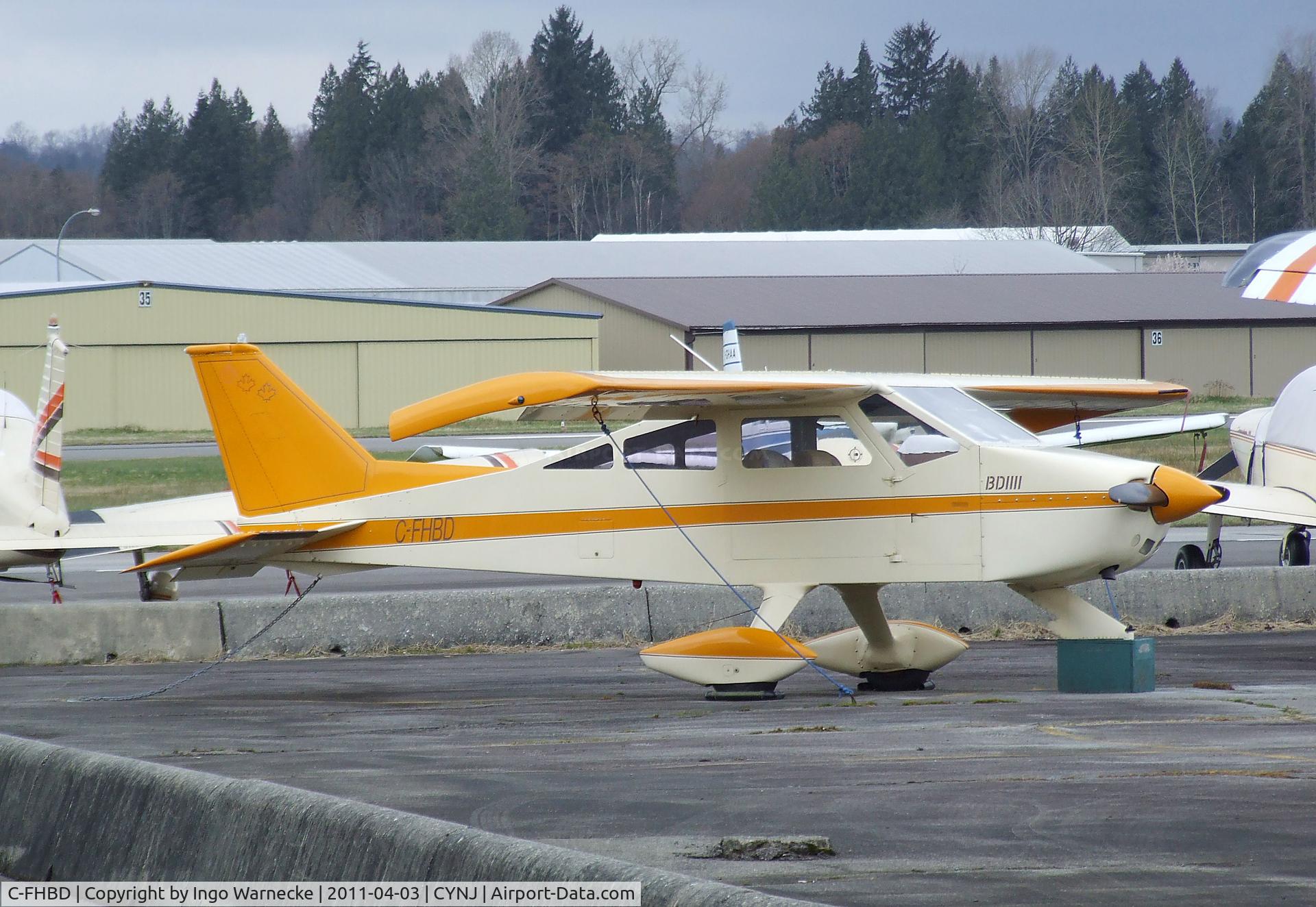 C-FHBD, 1984 Bede BD-4 C/N 471, Bede BD-4 at Langley Regional Airport, Langley BC