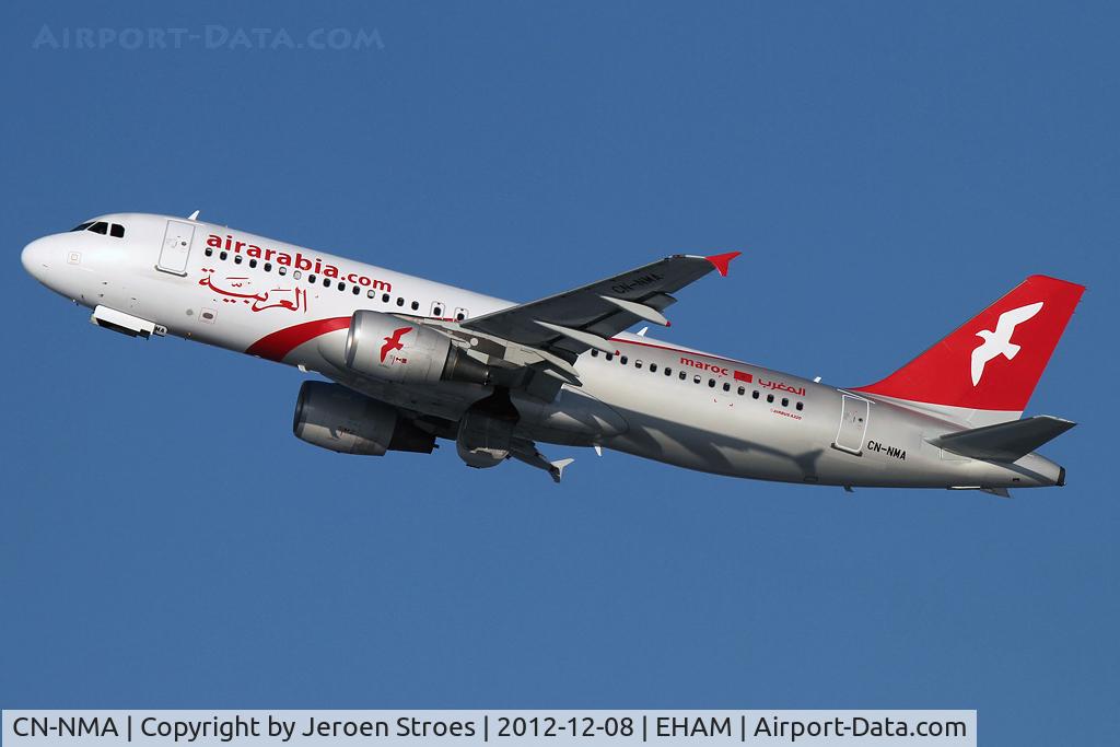 CN-NMA, 2009 Airbus A320-214 C/N 3809, winter in Holland