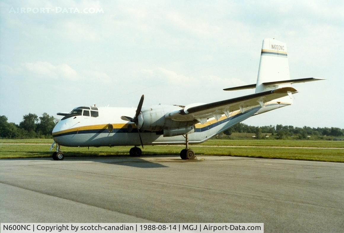N600NC, 1965 De Havilland Canada DHC-4A Caribou C/N 237, 1965 Dehavilland CARIBOU DHC-4A, N600NC, at Orange County Airport, Montgomery, NY