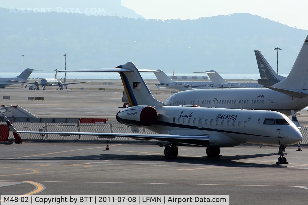 M48-02, 2001 Bombardier BD-700-1A10 Global Express C/N 9096, Royal Malysian Air Force