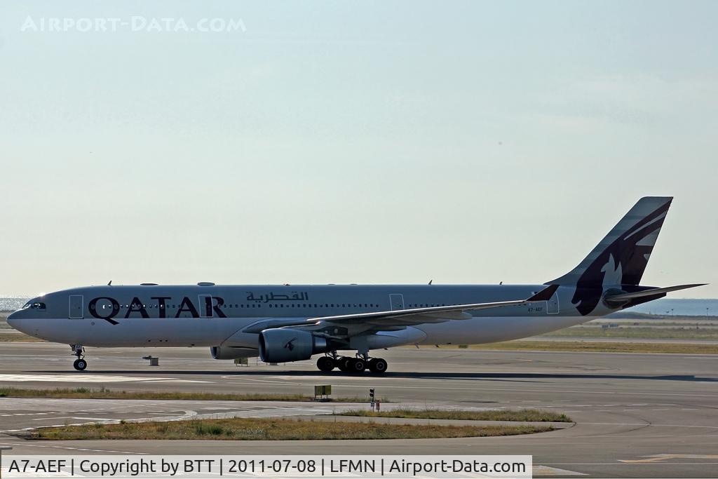 A7-AEF, 2006 Airbus A330-302 C/N 721, Taxiing to terminal