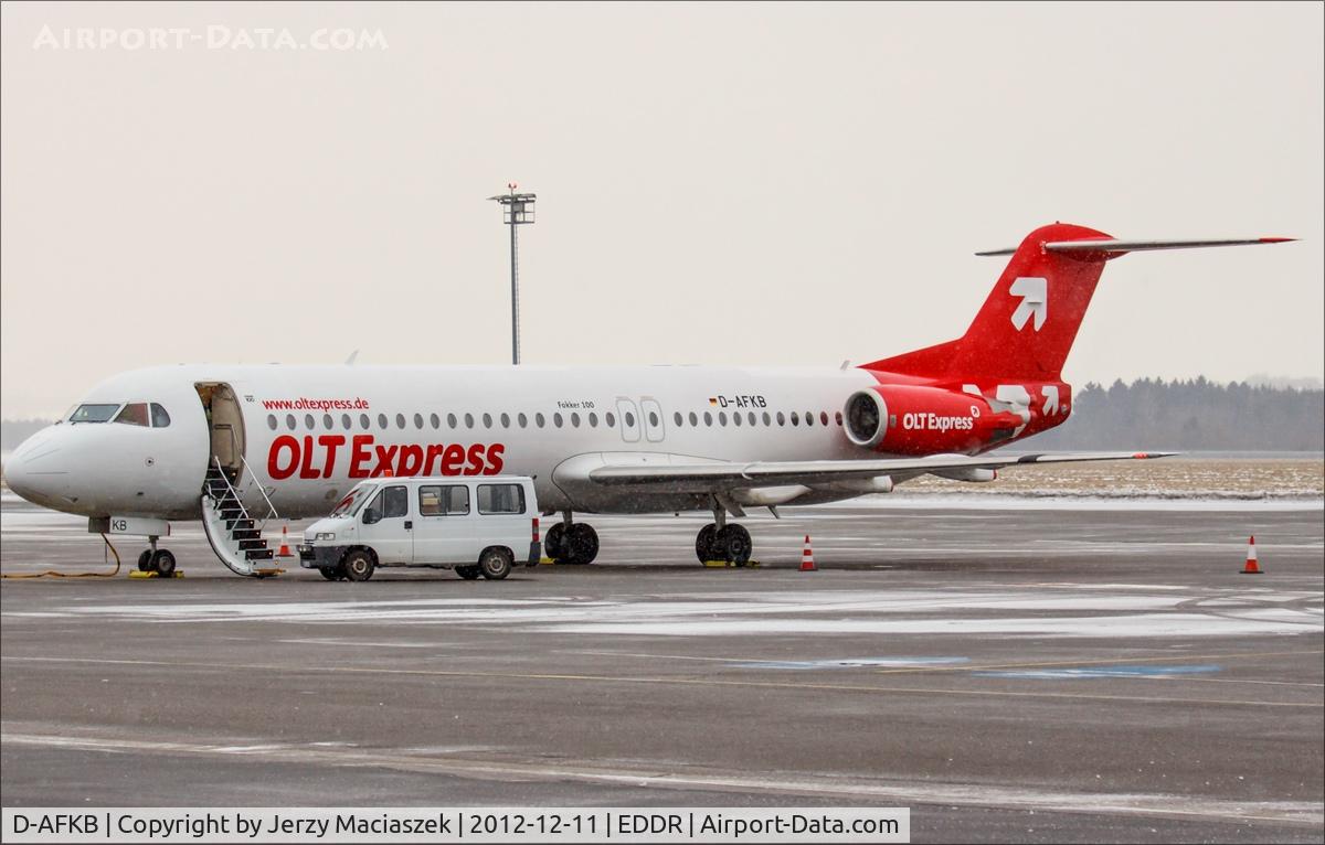 D-AFKB, 1994 Fokker 100 (F-28-0100) C/N 11527, Fokker 100