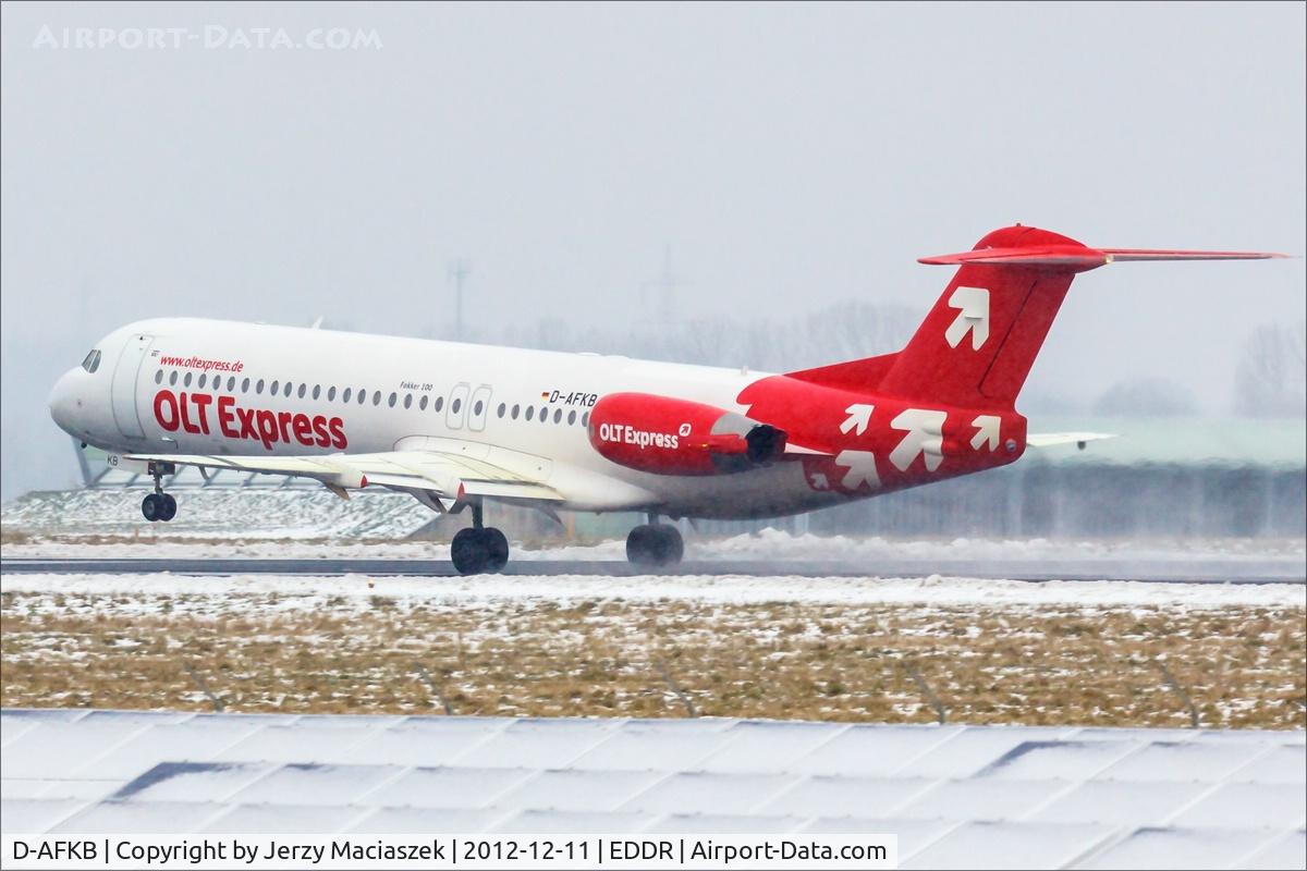 D-AFKB, 1994 Fokker 100 (F-28-0100) C/N 11527, Fokker 100