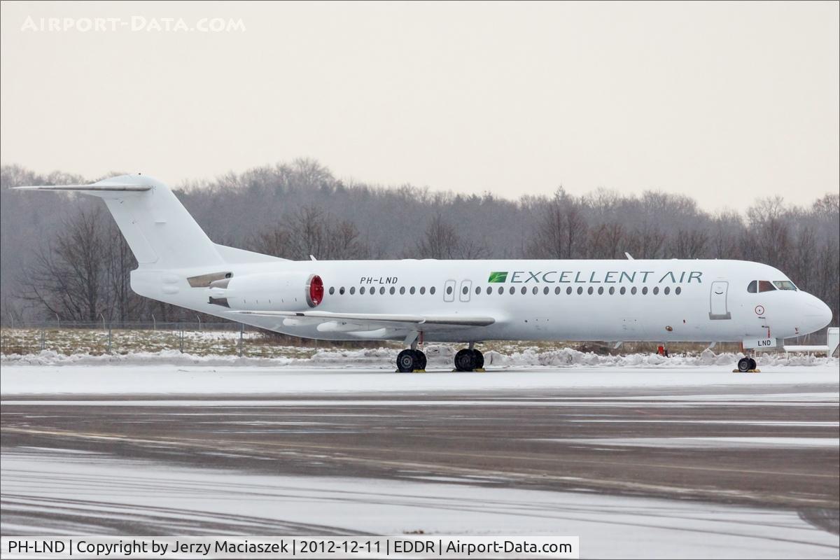 PH-LND, 1990 Fokker 100 (F-28-0100) C/N 11320, Fokker 100