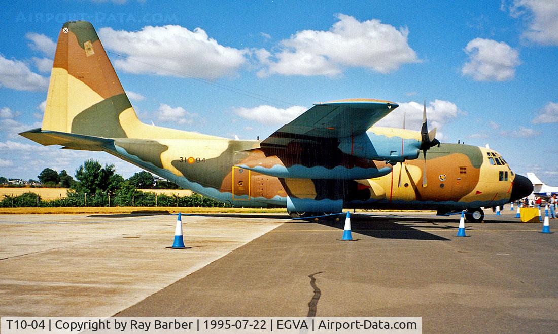 T10-04, Lockheed C-130H Hercules C/N 382-4534, Lockheed C-130H Hercules [4534] (Spanish AF) RAF Fairford~G 22/07/1995.