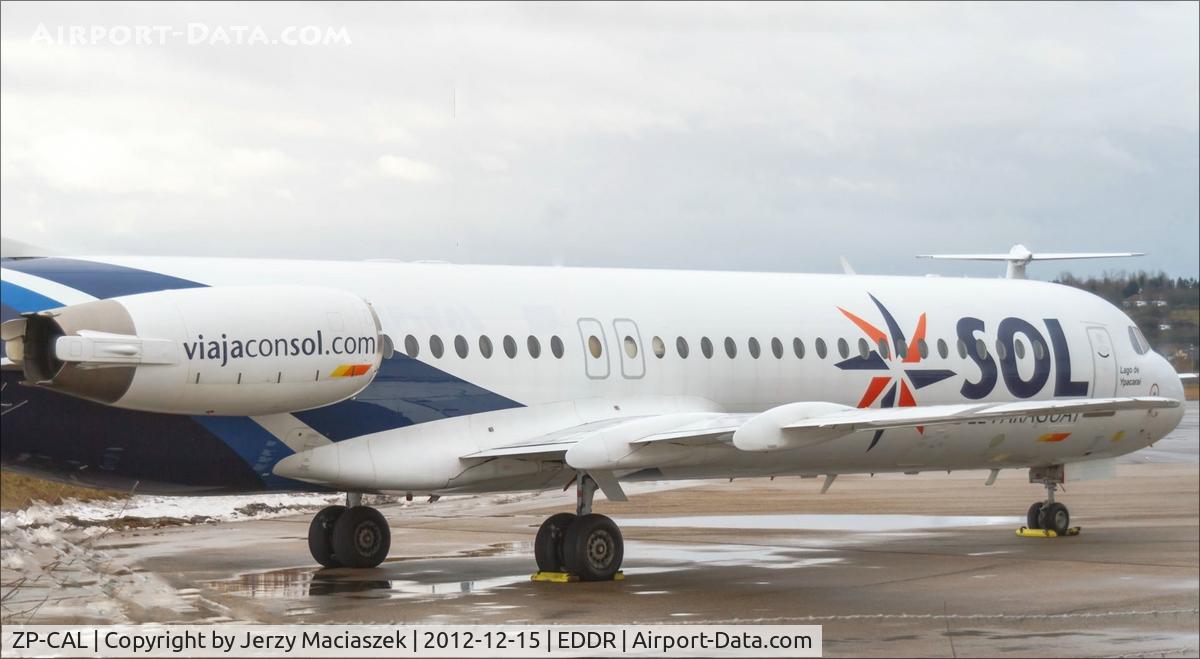 ZP-CAL, 1991 Fokker 100 (F-28-0100) C/N 11341, Fokker 100