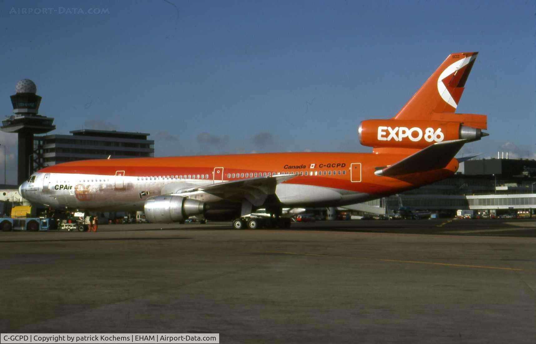 C-GCPD, 1979 McDonnell Douglas DC-10-30F C/N 46541, Schiphol Airport, Amsterdam