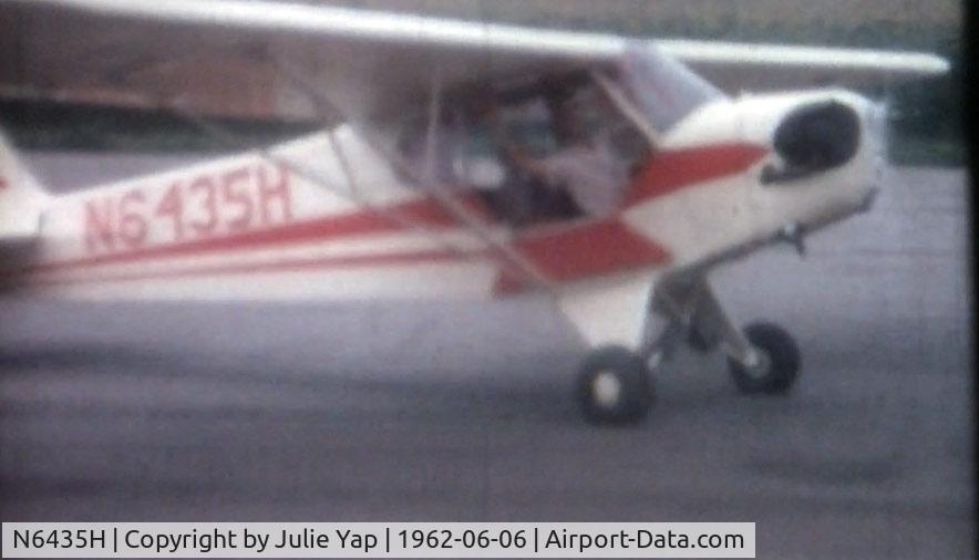 N6435H, 1946 Piper J3C-65 Cub C/N 19616, My dad rebuilt this plane in the 1960's.   I have video (from 8mm) of this aircraft as well.  Contact me if you would like to see it.  The image is from the 8mm to video transfer.